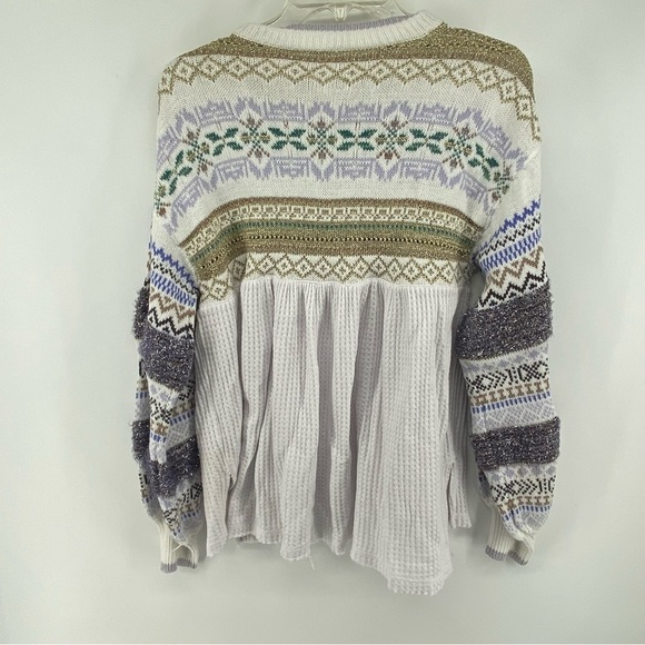Free People Sz XS Cozy Cottage Sweater - Picture 5 of 10